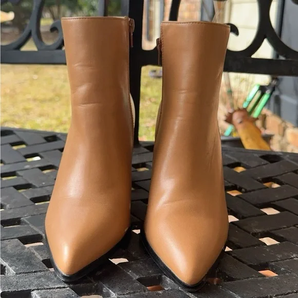 ShuShop VILMA Tan Booties—Size 7 - Picture 9 of 12
